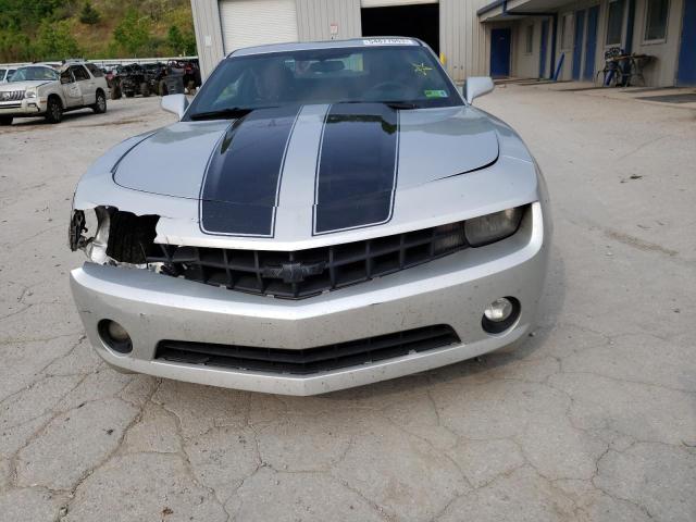 2G1FE1E37D9123268 - 2013 CHEVROLET CAMARO LS SILVER photo 5