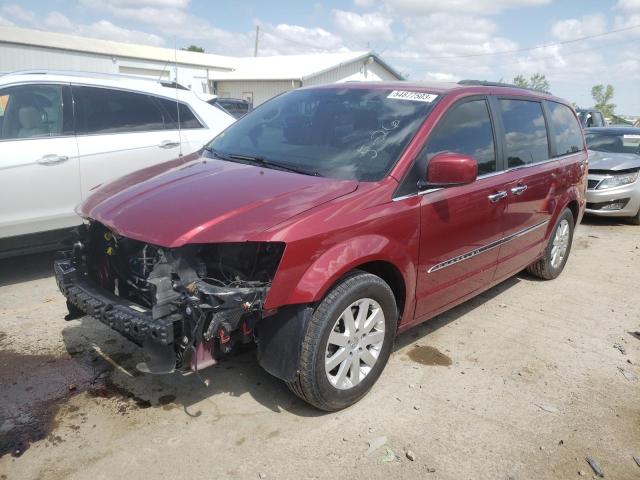 2C4RC1BGXFR662164 - 2015 CHRYSLER TOWN & COU TOURING 栗色 照片 1