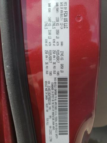 2C4RC1BGXFR662164 - 2015 CHRYSLER TOWN & COU TOURING 栗色 照片 14