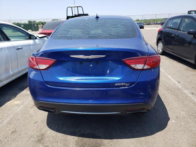 1C3CCCCGXFN510404 - 2015 CHRYSLER 200 C BLUE photo 6