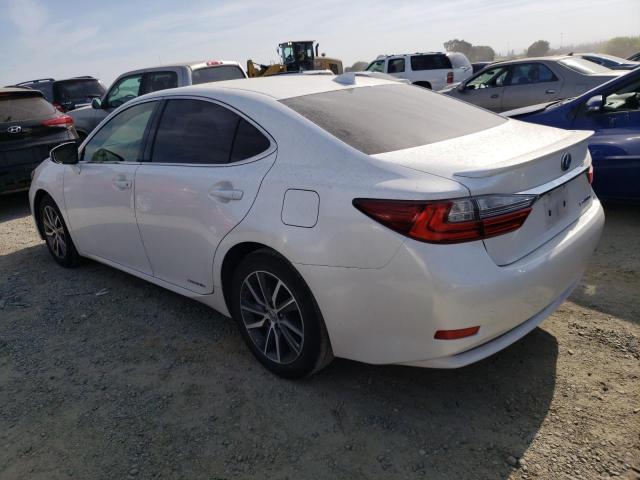 JTHBW1GG7G2108533 - 2016 LEXUS ES 300H WHITE photo 2