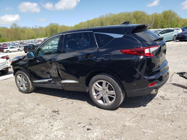 5J8TC2H71ML020555 - 2021 ACURA RDX ADVANCE BLACK photo 2