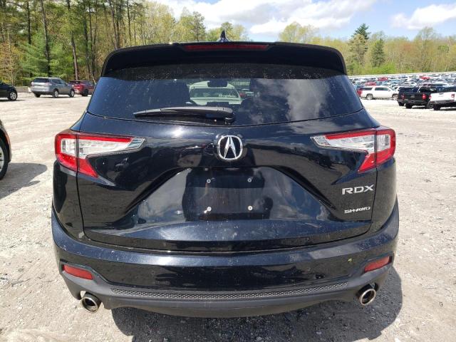 5J8TC2H71ML020555 - 2021 ACURA RDX ADVANCE BLACK photo 6
