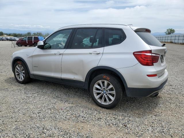 5UXWX9C51F0D49597 - 2015 BMW X3 XDRIVE28I SILVER photo 2