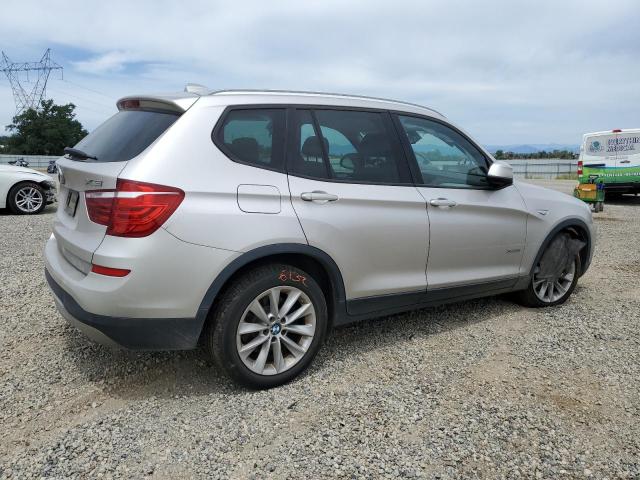 5UXWX9C51F0D49597 - 2015 BMW X3 XDRIVE28I SILVER photo 3