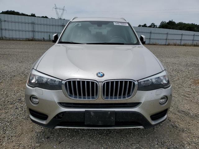 5UXWX9C51F0D49597 - 2015 BMW X3 XDRIVE28I SILVER photo 5