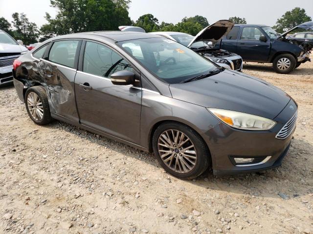 1FADP3J27FL238813 - 2015 FORD FOCUS TITANIUM GRAY photo 4