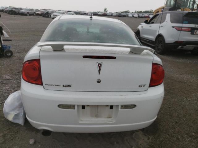 1G2AN18BX87324257 - 2008 PONTIAC G5 GT WHITE photo 6