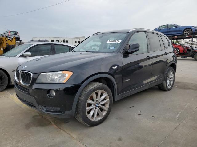 5UXWX9C55D0A08118 - 2013 BMW X3 XDRIVE28I BLACK photo 1