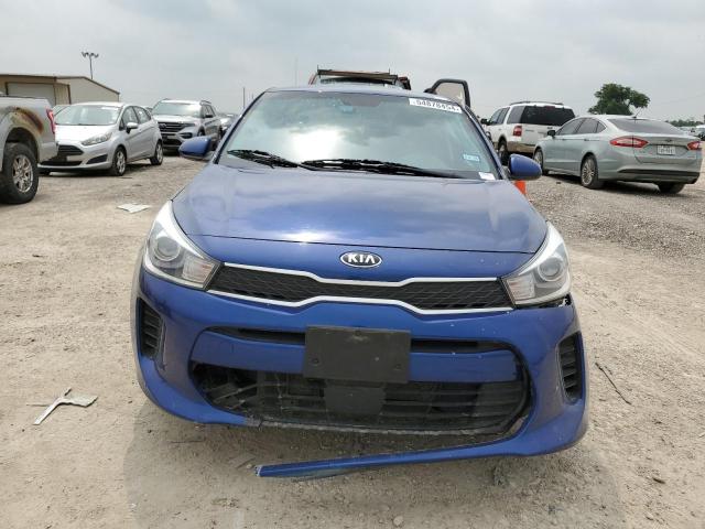 3KPA24AD1LE318535 - 2020 KIA RIO LX BLUE photo 5