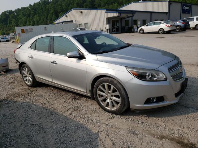 1G11H5SA2DF318973 - 2013 CHEVROLET MALIBU LTZ ვერცხლისფერი ფოტო 4