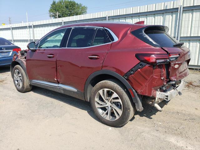 LRBFZPR4XMD041778 - 2021 BUICK ENVISION ESSENCE წითელი ფოტო 2