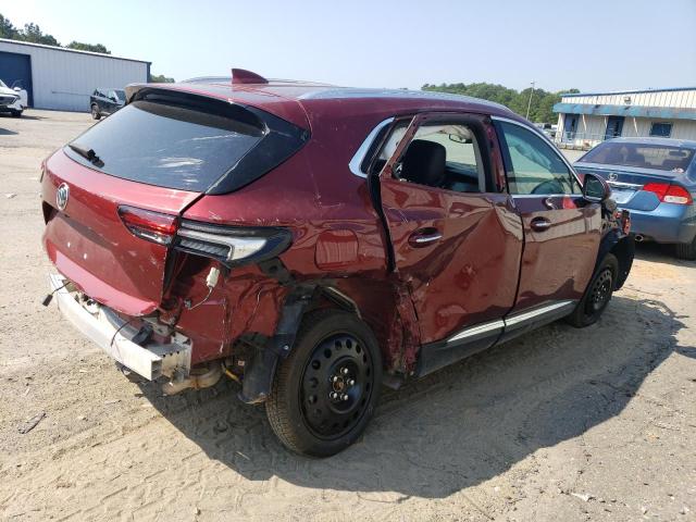 LRBFZPR4XMD041778 - 2021 BUICK ENVISION ESSENCE წითელი ფოტო 3