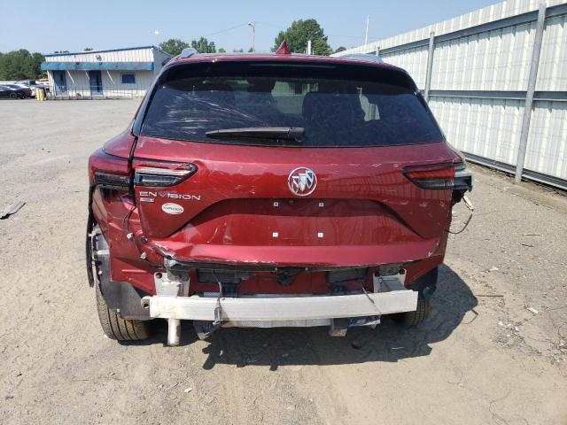 LRBFZPR4XMD041778 - 2021 BUICK ENVISION ESSENCE RED photo 6