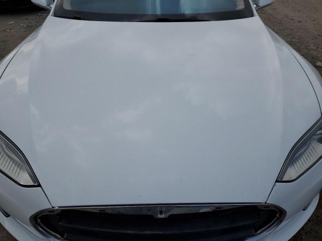 5YJSA1CG4DFP14791 - 2013 TESLA MODEL S WHITE photo 11