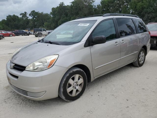 5TDZA23C15S383294 - 2005 TOYOTA SIENNA CE SILVER photo 1