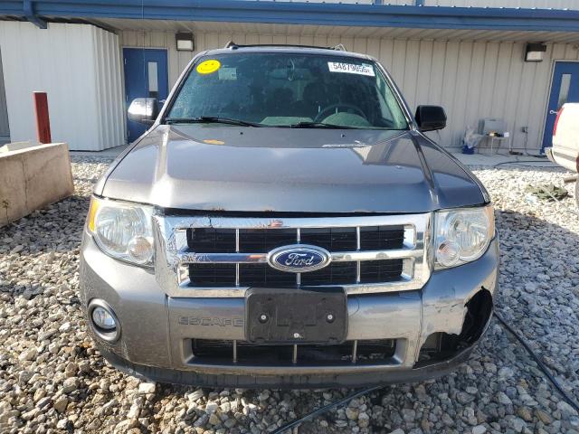 1FMCU9DG2CKA00728 - 2012 FORD ESCAPE XLT GRAY photo 5