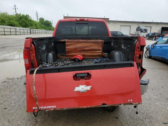 2GCEK19J971577867 - 2007 CHEVROLET SILVERADO K1500 RED photo 6