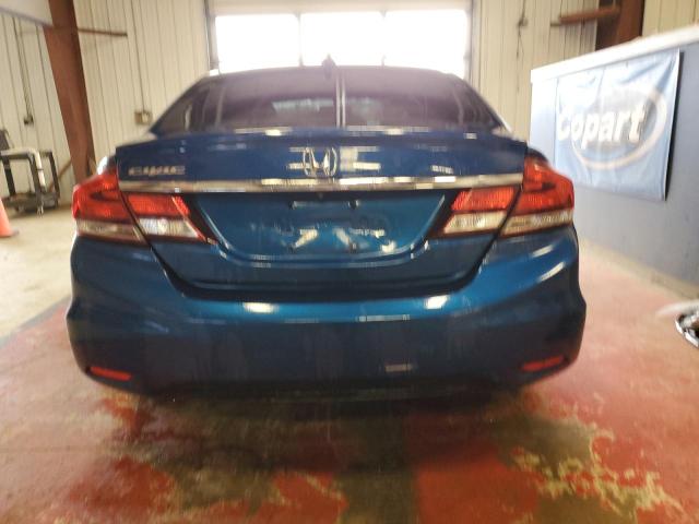 19XFB2F80EE233856 - 2014 HONDA CIVIC EX BLUE photo 6