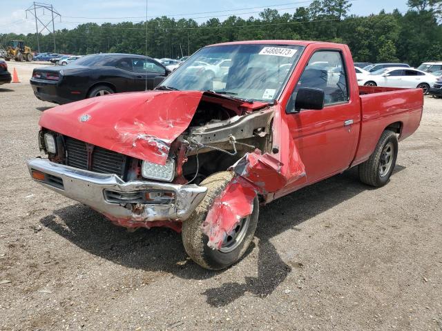 1N6SD11S1PC311526 - 1993 NISSAN TRUCK SHORT WHEELBASE RED photo 1