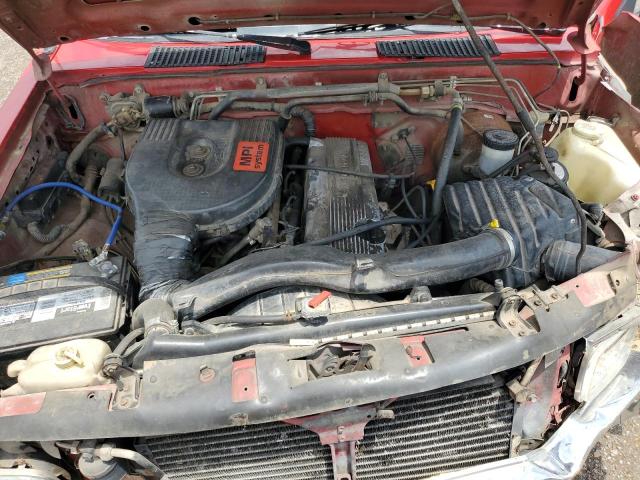 1N6SD11S1PC311526 - 1993 NISSAN TRUCK SHORT WHEELBASE RED photo 11