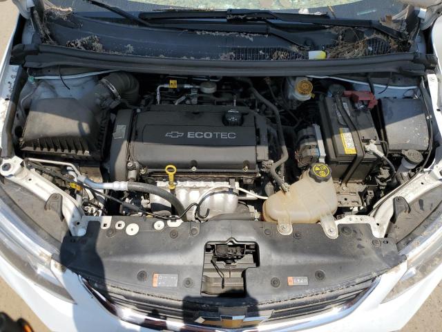 1G1JB5SH0H4161878 - 2017 CHEVROLET SONIC LS WHITE photo 11