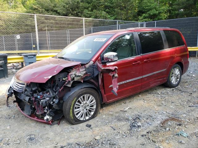 2A4RR8DG2BR747315 - 2011 CHRYSLER TOWN & COU TOURING L RED photo 1