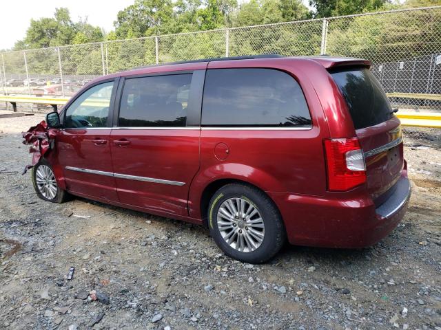 2A4RR8DG2BR747315 - 2011 CHRYSLER TOWN & COU TOURING L RED photo 2