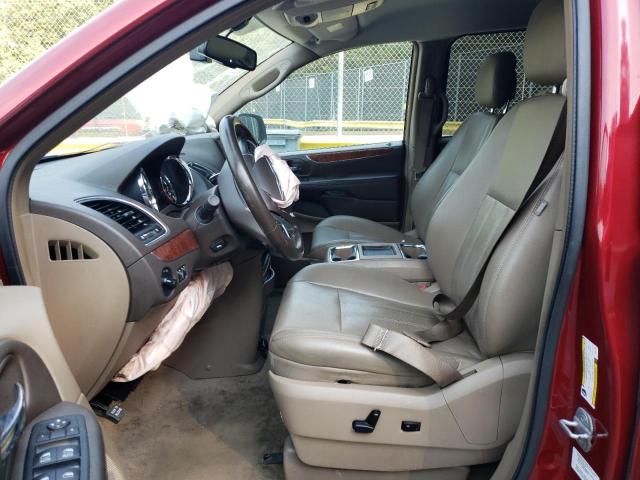 2A4RR8DG2BR747315 - 2011 CHRYSLER TOWN & COU TOURING L RED photo 7