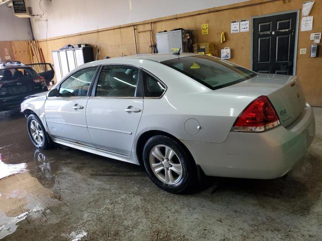 2G1WF5E37C1143439 - 2012 CHEVROLET IMPALA LS SILVER photo 2