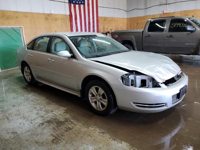 2G1WF5E37C1143439 - 2012 CHEVROLET IMPALA LS SILVER photo 4