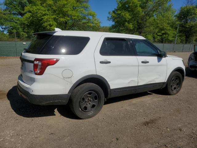 1FM5K8AR6GGC73470 - 2016 FORD EXPLORER POLICE INTERCEPTOR 白色 照片 3