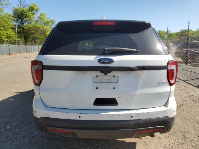 1FM5K8AR6GGC73470 - 2016 FORD EXPLORER POLICE INTERCEPTOR 白色 照片 6
