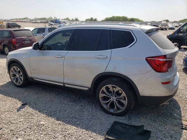 5UXWX9C37H0W70719 - 2017 BMW X3 XDRIVE28I SILVER photo 2