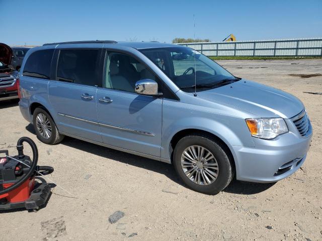 2C4RC1CG7DR531477 - 2013 CHRYSLER TOWN & COU TOURING L BLUE photo 4