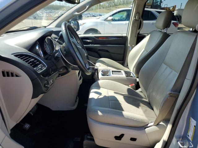 2C4RC1CG7DR531477 - 2013 CHRYSLER TOWN & COU TOURING L BLUE photo 7