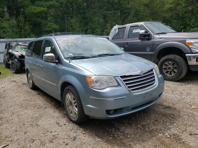 2A8HR64X58R735022 - 2008 CHRYSLER TOWN & COU LIMITED BLUE photo 1