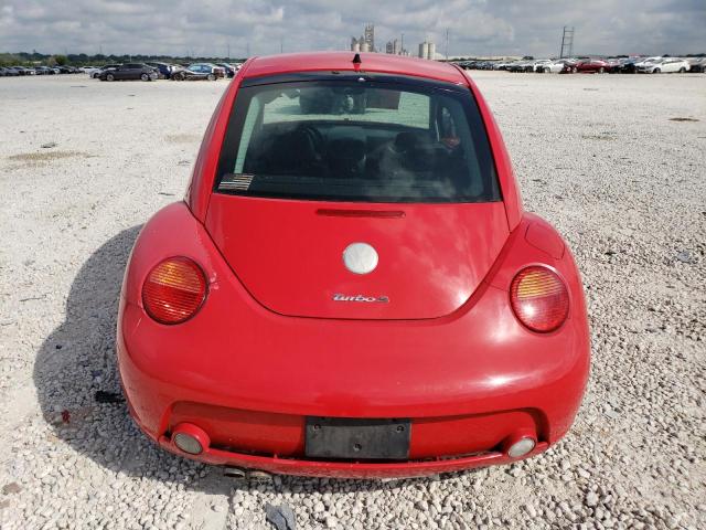 3VWFE21C22M458510 - 2002 VOLKSWAGEN NEW BEETLE TURBO S RED photo 6