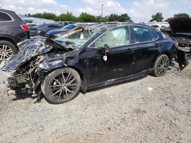 4T1T11AKXPU083080 - 2023 TOYOTA CAMRY SE NIGHT SHADE BLACK photo 1