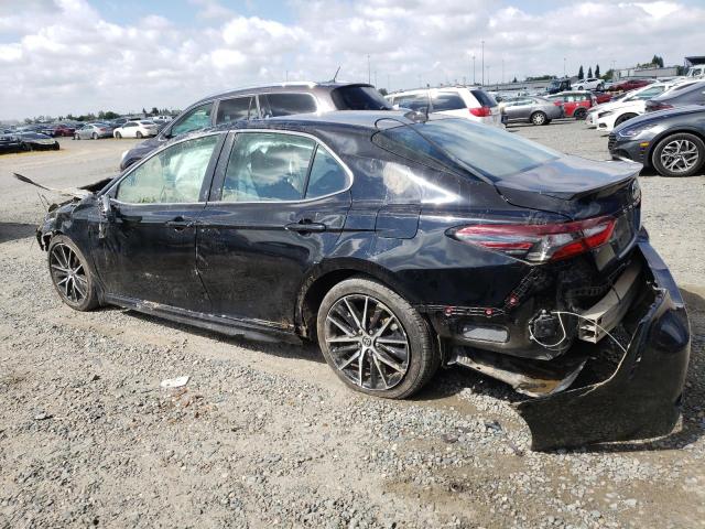 4T1T11AKXPU083080 - 2023 TOYOTA CAMRY SE NIGHT SHADE BLACK photo 2