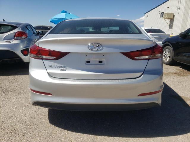 5NPD74LF3JH295944 - 2018 HYUNDAI ELANTRA SE SILVER photo 6