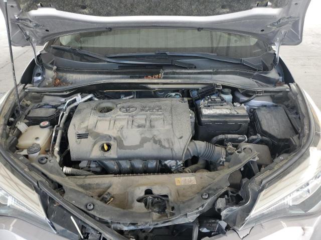 JTNKHMBX4L1083333 - 2020 TOYOTA C-HR XLE SILVER photo 11