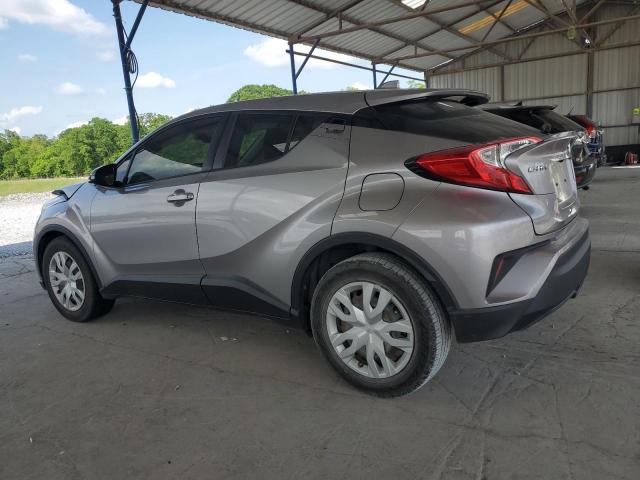 JTNKHMBX4L1083333 - 2020 TOYOTA C-HR XLE SILVER photo 2
