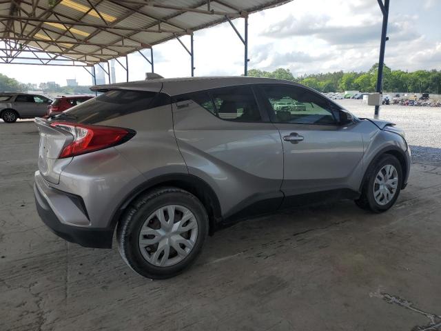 JTNKHMBX4L1083333 - 2020 TOYOTA C-HR XLE SILVER photo 3
