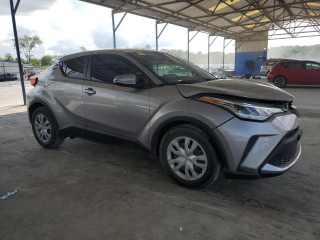 JTNKHMBX4L1083333 - 2020 TOYOTA C-HR XLE SILVER photo 4