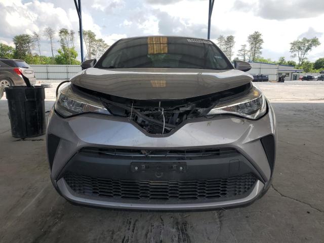 JTNKHMBX4L1083333 - 2020 TOYOTA C-HR XLE SILVER photo 5