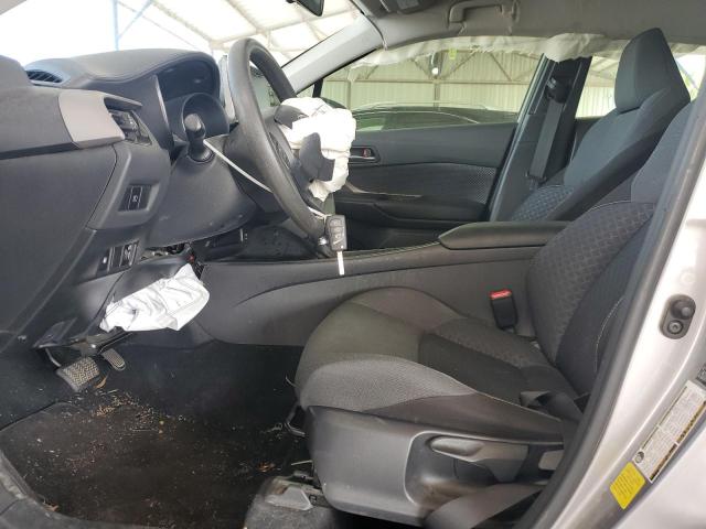 JTNKHMBX4L1083333 - 2020 TOYOTA C-HR XLE SILVER photo 7