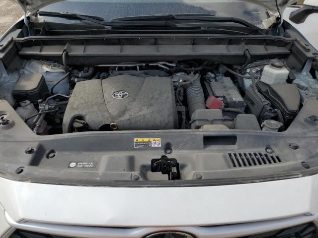 5TDGZRAH4LS501276 - 2020 TOYOTA HIGHLANDER XLE WHITE photo 12