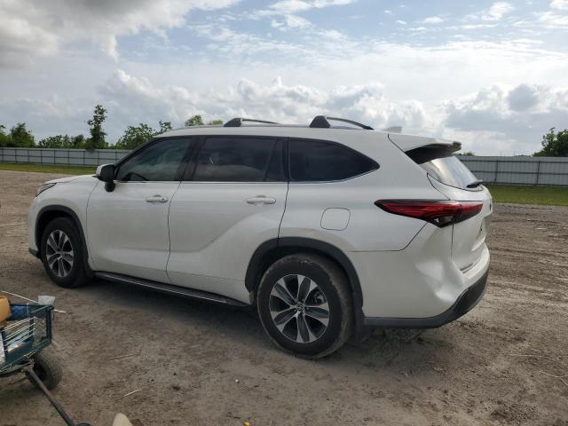 5TDGZRAH4LS501276 - 2020 TOYOTA HIGHLANDER XLE WHITE photo 2