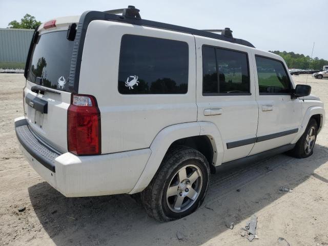 1J8HG48K09C539718 - 2009 JEEP COMMANDER SPORT თეთრი ფოტო 3